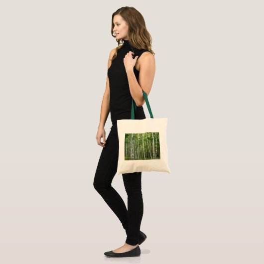 Acadia Birches Tote Bag (Voorkant (model))