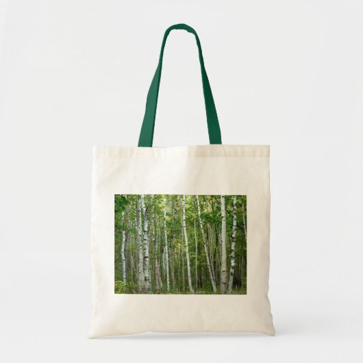 Acadia Birches Tote Bag (Voorkant)
