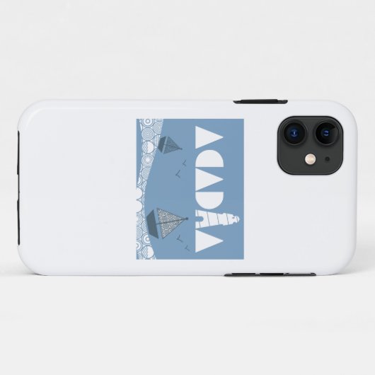 Acadia Case-Mate iPhone Case (Achterkant (horizontaal))