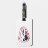 Acadia Climing Carabiner Bagagelabel (Achterkant verticaal)