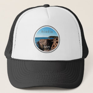 Acadia Gray Thunder Hole Nationaal Park Maine Trucker Pet