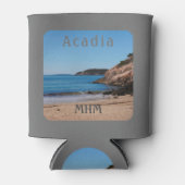 Acadia Greyt Sand Beach Nationaal Park Maine Blikjeskoeler (Voorkant)