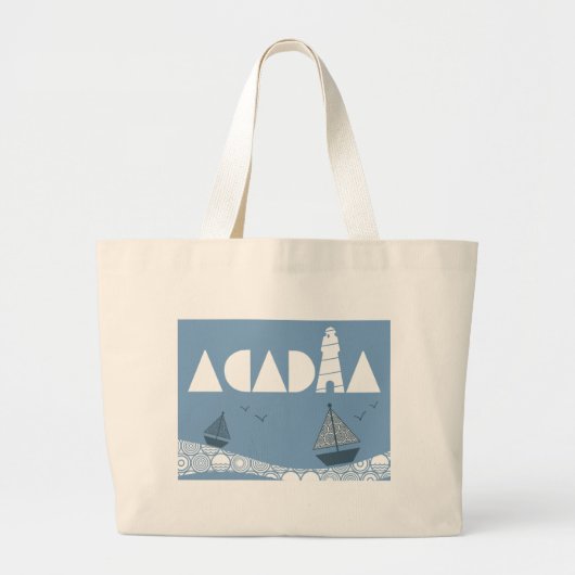 Acadia Grote Tote Bag (Voorkant)