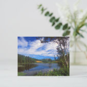 Acadia Long Pond Uitzicht Briefkaart (Staand voorkant)