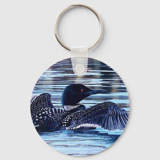 Acadia Loon Sleutelhanger (Voorkant)