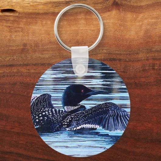 Acadia Loon Sleutelhanger (Voorkant)