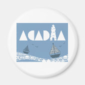 Acadia Magneet (Voorkant)