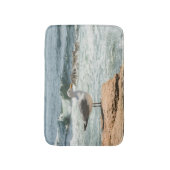 Acadia Maine Coastline Seagull Ocean Badmat (Voorkant Verticaal)