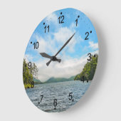 Acadia Maine Eagle Lake Large Clock Grote Klok (Hoek)