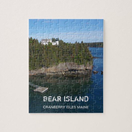 Acadia Maine Island Lighthouse Legpuzzel (Verticaal)