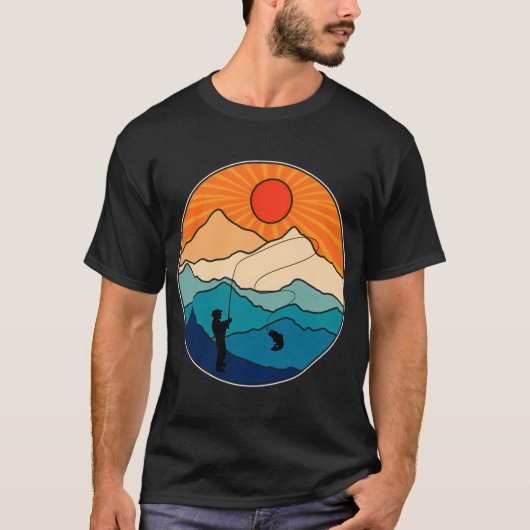 Acadia Maine kreeftenboot haven T-shirt (Voorkant)