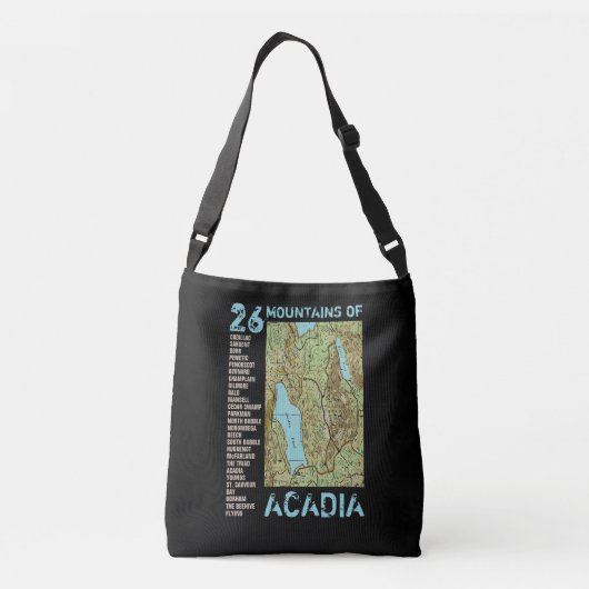 ACADIA MAP CROSSBODY TAS (Achterkant)