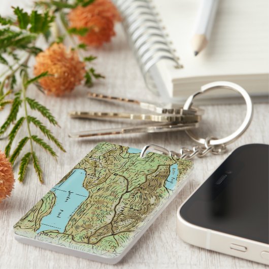ACADIA MAP SLEUTELHANGER (Voorkant Rechts)