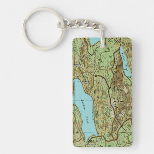 ACADIA MAP SLEUTELHANGER