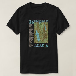 ACADIA MAP T-SHIRT