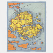Acadia - Mt Desert Island  Fleece Deken (Voorkant)