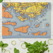 Acadia - Mt Woestijneiland Theedoek (Gevouwen)