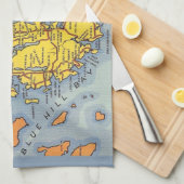 Acadia - Mt Woestijneiland Theedoek (Quarter Fold)