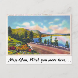Acadia Nat. Park, Bar Harbour, Maine Briefkaart