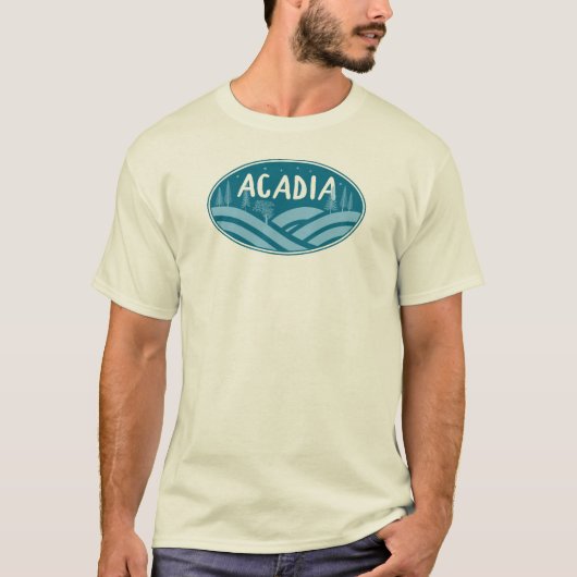 Acadia Nationaal Park Buiten T-shirt (Voorkant)