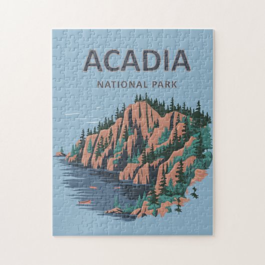 Acadia Nationaal Park Cadillac Mountain Legpuzzel (Verticaal)