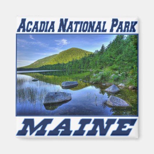 Acadia Nationaal Park - Maine Magnet (Voorkant)