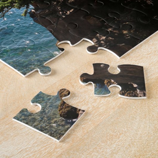 Acadia Nationaal Park Ravens Nest Maine Legpuzzel (Zijkant)