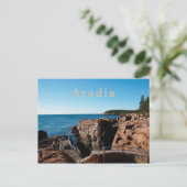 Acadia National MDI Thunder Hole Maine Briefkaart (Staand voorkant)