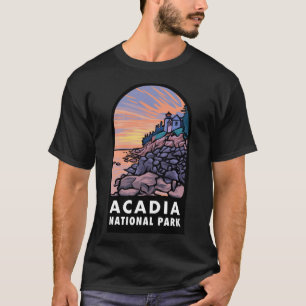 Acadia National Park Badge Classic T-Shirt