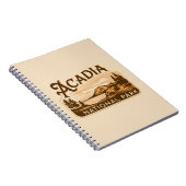  Acadia National Park Bar Harbor Notitieboek (Rechterzijde)