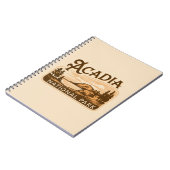  Acadia National Park Bar Harbor Notitieboek (Linkerzijde)