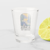 Acadia National Park Bar Harbor Ocean Path Shot Glas (Achterkant)