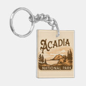  Acadia National Park Bar Harbor Sleutelhanger (Voorkant Links)