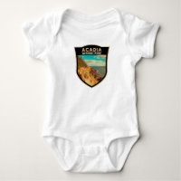 Acadia National Park Bar Harbor Waterverf Badge