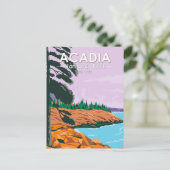 Acadia National Park Bar Harbour  Briefkaart (Staand voorkant)