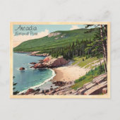 Acadia National Park Bar Harbour  Briefkaart (Voorkant)