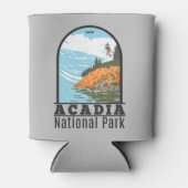 Acadia National Park Bar Harbour Lighthouse Maine Blikjeskoeler (Voorkant)