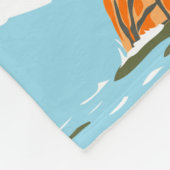 Acadia National Park Bar Harbour Lighthouse Maine Fleece Deken (Hoek)