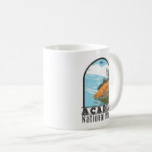 Acadia National Park Bar Harbour Lighthouse Maine Koffiemok (Voorkant rechts)