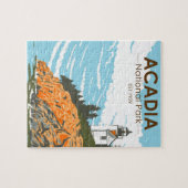 Acadia National Park Bar Harbour Lighthouse Maine Legpuzzel (Horizontaal)