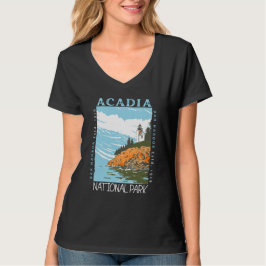 Acadia National Park Bar Harbour Lighthouse T-shirt