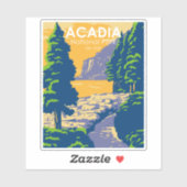 Acadia National Park Bar Harbour Sticker (Vel)