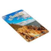 Acadia National Park Bar Harbour Waterverf Magneet (Rechterzijde)