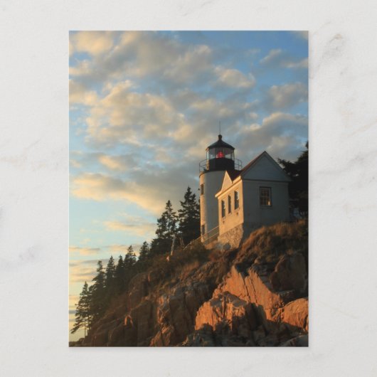 Acadia National Park Bass Harbor Lighthouse Briefkaart (Voorkant)