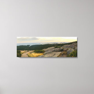 Acadia National Park - Cadillac Mountain Sunset Canvas Afdruk