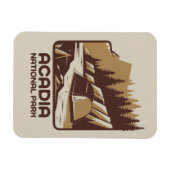 Acadia National Park Camping Avontuur Magneet (Horizontaal)