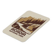 Acadia National Park Camping Avontuur Magneet (Linkerzijde)