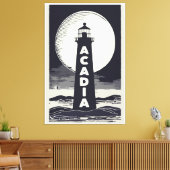 Acadia National Park Canvas Afdruk (Insitu (Woonkamer))