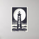 Acadia National Park Canvas Afdruk (Voorkant)