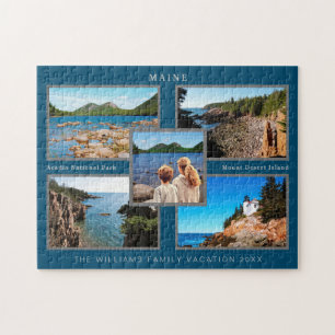 Acadia National Park Custom Family Foto Legpuzzel